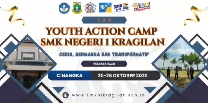 SMK Negeri 1 Kragilan Gelar Youth Action Camp 2025: Wujudkan Generasi Ceria, Bermakna, dan Transformatif